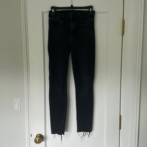 High waisted skinny mother jeans size 25